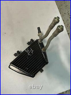 07-13 Ducati 848 1098 1198 Sp Evo Engine Cooling Oil Cooler With Lines Oem