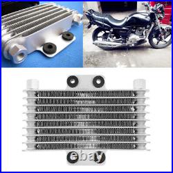 125ml Engine Oil Cooler Cooling Radiator Fit for 125CC-250CC Motorcycle Bike