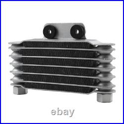 1PC Motorcycle Scooter Engine Oil Cooler Cooling Radiator Aluminum 125CC-250CC