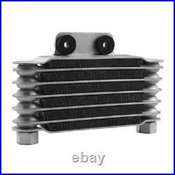 1PC Motorcycle Scooter Engine Oil Cooler Cooling Radiator Aluminum 125CC-250CC