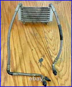 2000 Ducati 750 900 Monster Oil Cooler Complete With Oil Lines