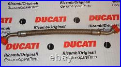 2001/2002-era Ducati 748 748R 916 996 oil cooler line pipe 54910541A