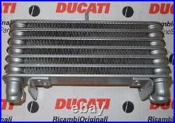 2001 DUCATI 996R oil cooler radiator 54840361A, modify for 2002-04 998 Bostrom