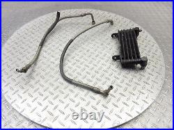 2008 07-09 Ducati Hypermotard 1100 OEM Oil Cooler Engine Fluid Cooling Pipes