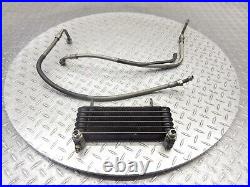 2008 07-09 Ducati Hypermotard 1100 OEM Oil Cooler Engine Fluid Cooling Pipes