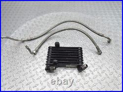 2013 11-13 Ducati Monster 1100 1100S Oil Cooler Radiator Line Pipe Hose Housing