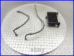 2013 11-13 Ducati Monster 796 Oil Cooler Radiator Line Pipe Hose Housing Core