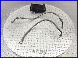 2013 11-13 Ducati Monster 796 Oil Cooler Radiator Line Pipe Hose Housing Core