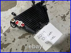 2019 Ducati Diavel 1260s Oem Oil Cooler Radiator 19-22