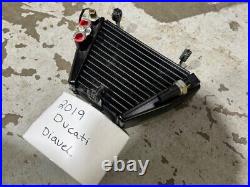 2019 Ducati Diavel 1260s Oem Oil Cooler Radiator 19-22