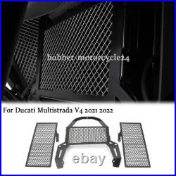 2021 2022 For Ducati Multistrada V4 Radiator Grille Oil Cooler Guard Protector 2021 2022 For Ducati Multistrada V4 Radiator Grille Oil Cooler Guard Protector