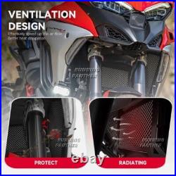 2021 2022 For Ducati Multistrada V4 Radiator Grille Oil Cooler Guard Protector 2021 2022 For Ducati Multistrada V4 Radiator Grille Oil Cooler Guard Protector