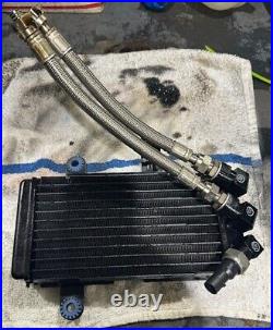 21-24 Ducati Supersport 950 950s Oil Cooler & Lines Straight No Leaks Oem