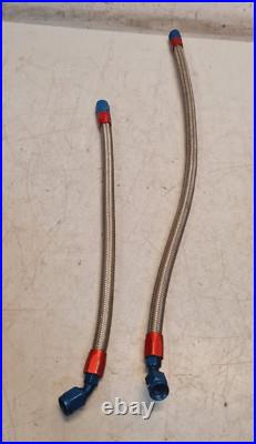 2 Qty of Ducati Racing Corsa Oil Cooler Hoses 17.5 Length 11.5 Length(2 Qty)