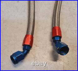 2 Qty of Ducati Racing Corsa Oil Cooler Hoses 17.5 Length 11.5 Length(2 Qty)