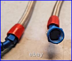 2 Qty of Ducati Racing Corsa Oil Cooler Hoses 17.5 Length 11.5 Length(2 Qty)