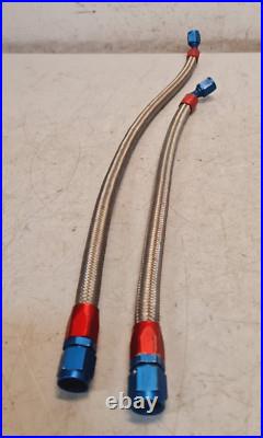 2 Qty of Ducati Racing Corsa Oil Cooler Hoses 17.5 Length 11.5 Length(2 Qty)