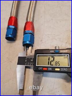 2 Qty of Ducati Racing Corsa Oil Cooler Hoses 17.5 Length 11.5 Length(2 Qty)