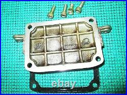DUCATI OEM 748 916 FRONT CYLINDER VALVE COVER OIL COOLER MOUNT (early)