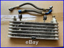 Ducati 748R 916 996 Engine Motor Oil Cooler Radiator with Lines Hoses Pipes