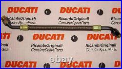 Ducati 748 916 996 ST4 oil cooler pipe 54910031A = 54910071A may fit R/RS models