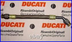 Ducati 748 916 996 ST4 oil cooler pipe 54910041A = 54910081A SP light weight