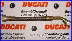 Ducati 748 916 996 ST4 oil cooler pipe 54910042A = 54910081A fits R/RS BUT HEAVY