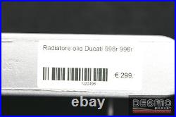Ducati 998s 998R N20498 Oil Cooler Radiator