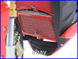 Ducati Hypermotard 796 2010 2013 R&G Racing Oil Cooler Guard (Red)