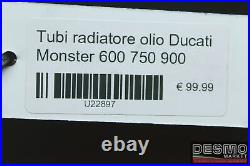 Ducati Monster 600 750 900 Oil Cooler Pipes U22897