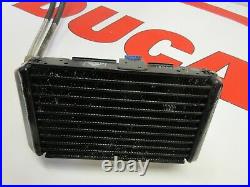 Ducati Multistrada 1200 S 2010 2014 oil cooler radiator 54840871B & hoses lines