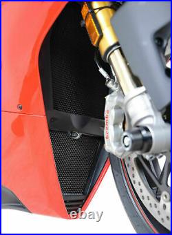 Ducati Panigale V4S (2019) R&G TITANIUM Radiator Guard & Oil Cooler Guard