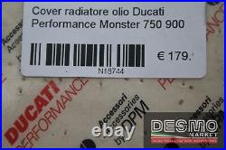 Ducati Performance Monster 750 900 Oil Cooler Radiator Cover N18744