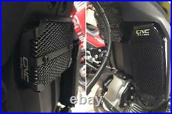 Ducati Scrambler 800 Full Throttle Oil Cooler and Rectifier Guards by CNC Racing