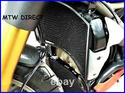 Ducati Streetfighter 2009 on R&G RACING black oil cooler & radiator cover