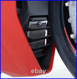 Ducati Supersport 950 2021 R&G Oil Cooler Guards OCG0031BK