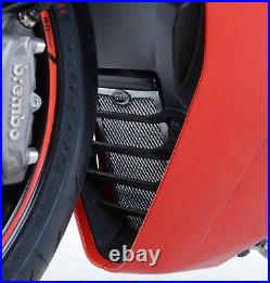 Ducati Supersport 950 S 2021 R&G Oil Cooler Guards OCG0031BK