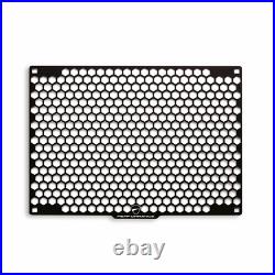 Ducati oil cooler protective grid mesh cooler black