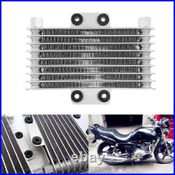 Engine Aluminum Oil Cooler Cooling Radiator Motorcycle Bike Fit for 125CC-250CC