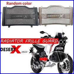 For Ducati Desert X 2022 2023 Radiator Grille Guard Oil Cooler Protector Cover