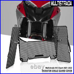 For Ducati Multistrada V4 S Sport Radiator Protector Oil Cooler Guard