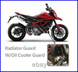 Jealou'S Radiator and Oil Cooler Guard Set DUCATI Hypermotard 950 Aluminum Alloy