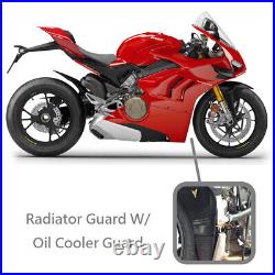 Jealou'S Radiator and Oil Cooler Guard Set DUCATI PANIGALE V4 Aluminum Alloy