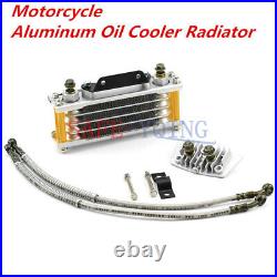 NEW Oil Cooler Radiator 50 70 90 110cc Chinese Pit Dirt Bike ATV Motorcycle Gold