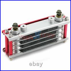 Oil Cooler Radiator Fit for 50 70 90 110CC Dirt Pit Bike Racing Motorcycle Red