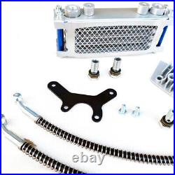Oil Cooler Radiator For Dirt Bike 50cc 70/90cc 110cc 125cc Motorcycle Assembly