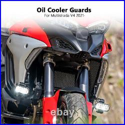 Oil Left Right For Ducati Multistrada V4 Middle Radiator Cooler Guard Protection