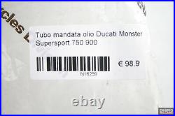 Oil cooler radiator send tube pipe line Ducati Monster SS 750 900 N16259