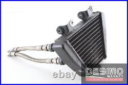 Oil cooler radiator with tube Ducati 848 1098 1198 U18094