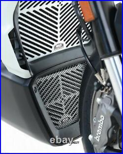 R&G Brushed Aluminium RADIATOR & OIL COOLER GUARD Ducati XDiavel/S 2016-2018